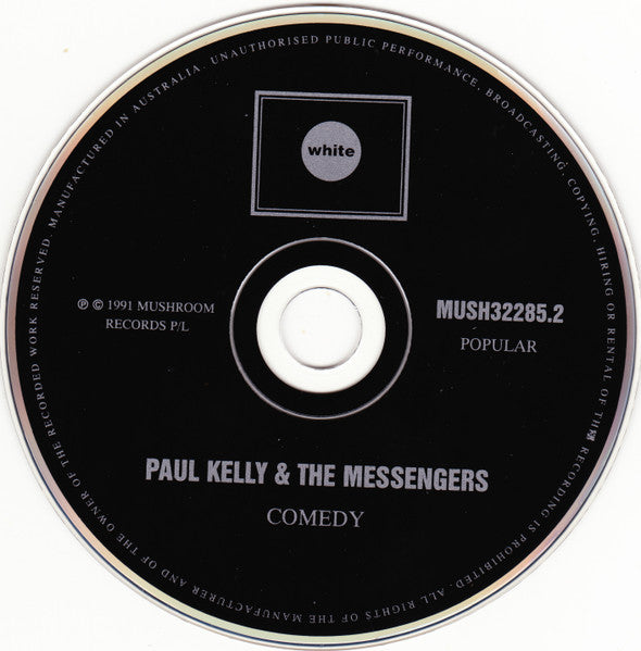 Paul Kelly And The Messengers : Comedy (CD, Album, RE)