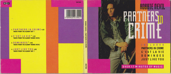 Robbie Nevil : Partners In Crime  (CD, Single, Dig)