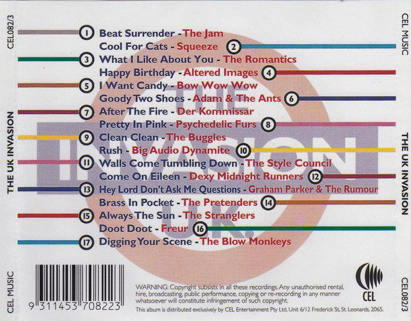 Various : The U.K. Invasion (CD, Comp)