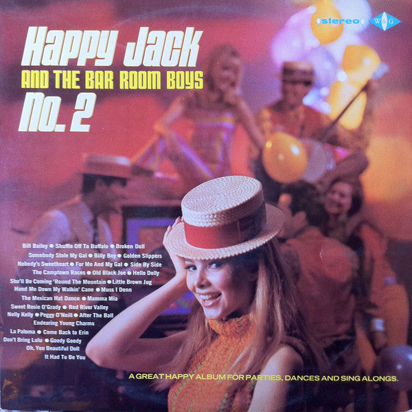 Jack Varney, Happy Jack And The Bar Room Boys : Happy Jack And The Bar Room Boys No. 2 (LP, Album)