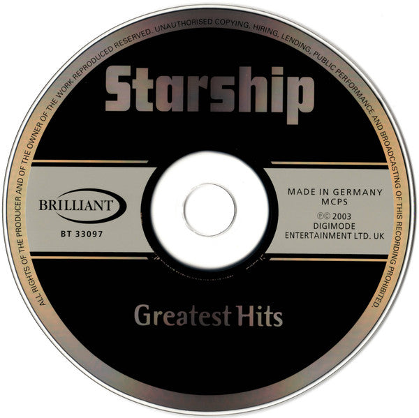 Starship (2) : Greatest Hits (CD, Comp)