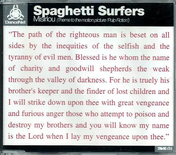 Spaghetti Surfers : Misirlou (CD, Maxi)