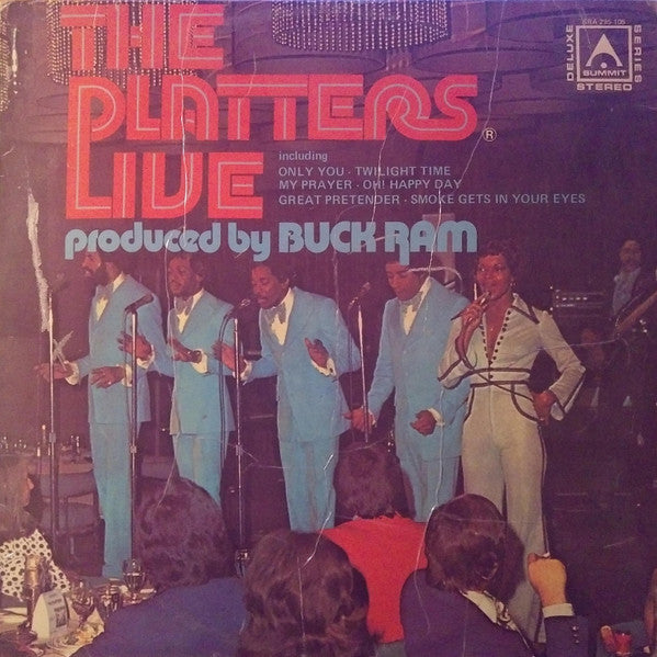 The Platters : Live (LP)