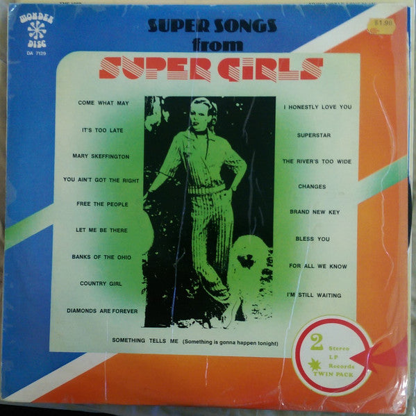 Unknown Artist : Super Songs From Super Girls (LP, Comp)