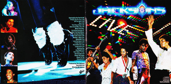The Jacksons : Live (CD, Album, RE)