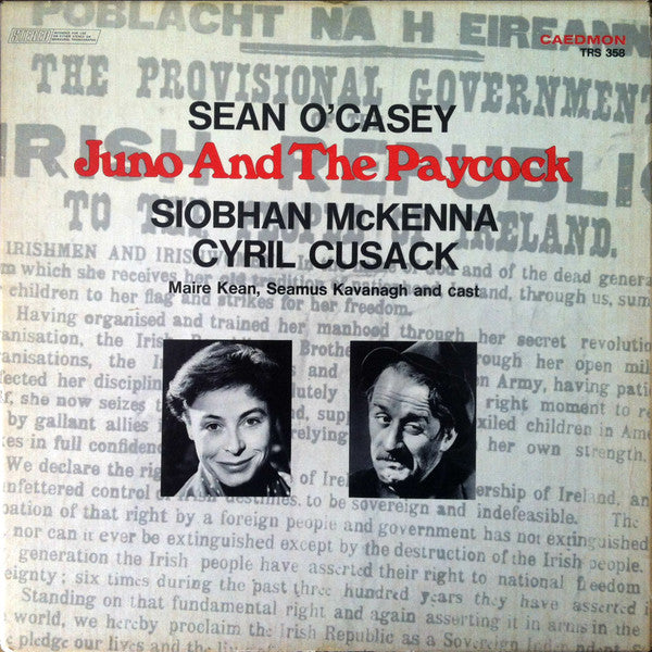 Sean O'Casey, Siobhan McKenna, Cyril Cusack, Maire Kean, Seamus Kavanagh : Juno And The Paycock (2xLP + Box)
