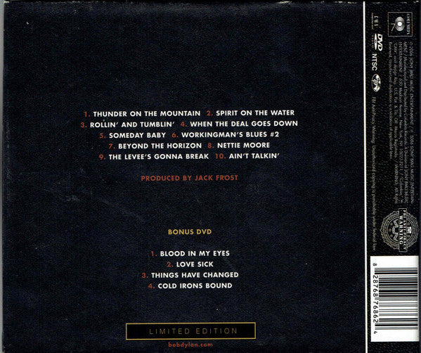 Bob Dylan : Modern Times (CD, Album + DVD-V, PAL + Ltd, Aus)