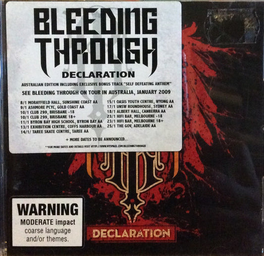 Bleeding Through : Declaration (CD, Album, Tou)