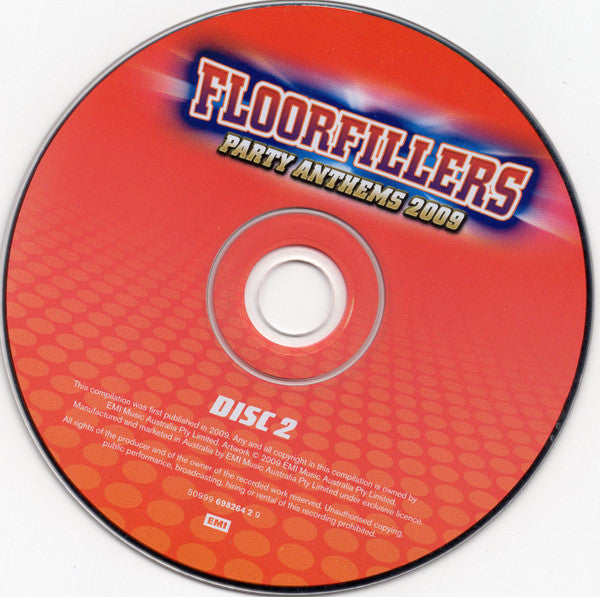 Various : Floorfillers Party Anthems 2009 (2xCD, Comp)