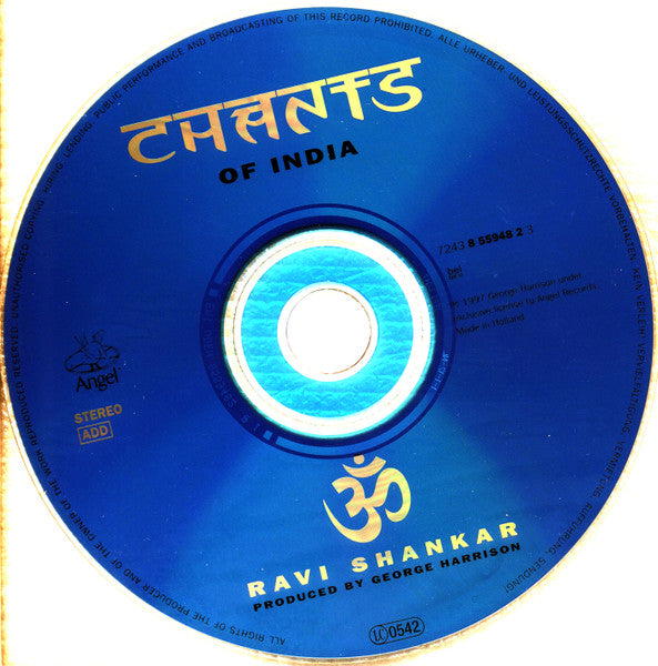 Ravi Shankar : Chants Of India (CD, Album)