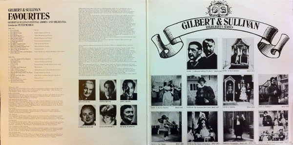 Gilbert And Sullivan*, Gilbert And Sullivan Festival Chorus And Orchestra : Gilbert And Sullivan Favourites (LP, Comp)