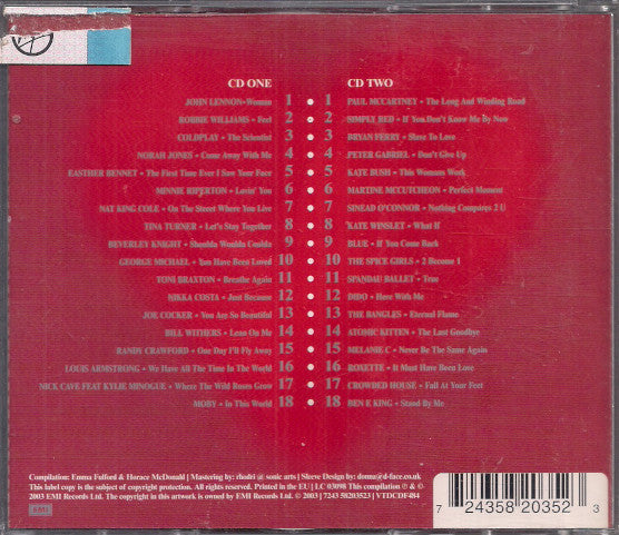 Various : The Love Album 2003 (2xCD, Comp)