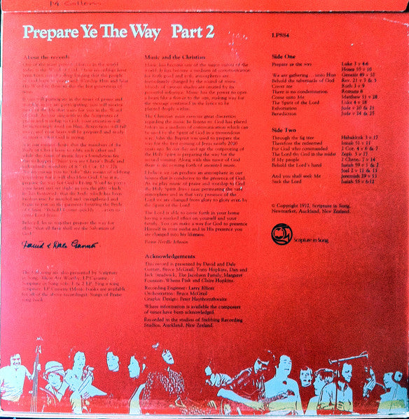 Various : Prepare Ye The Way Part 2 (LP, Album)