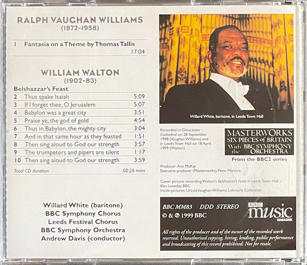 Walton* / Vaughan Williams* : Belshazzar's Feast / Tallis Fantasia (CD-ROM)