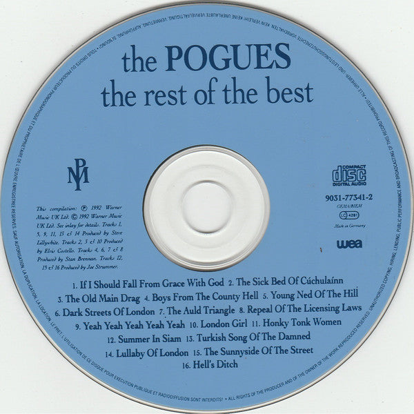 The Pogues : The Rest Of The Best (CD, Comp)