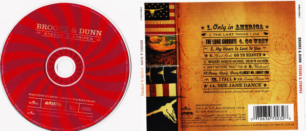 Brooks & Dunn : Steers & Stripes (HDCD, Album)
