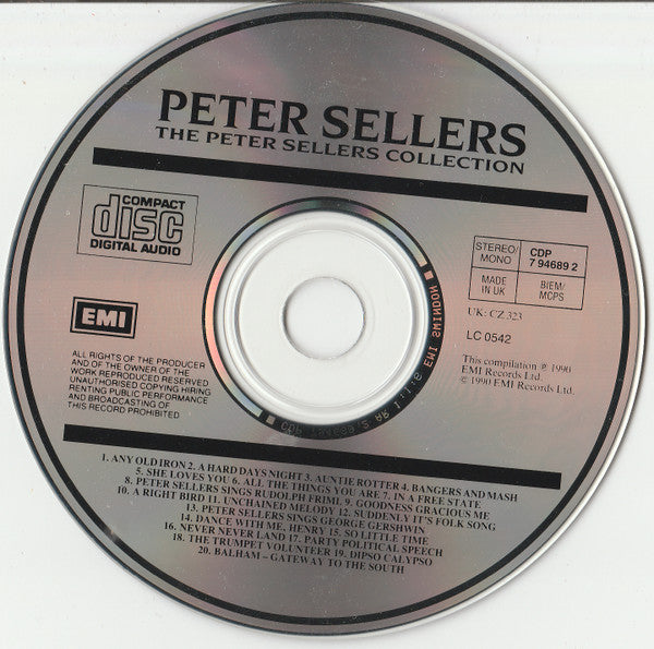 Peter Sellers : The Peter Sellers Collection (CD, Comp, Mono)