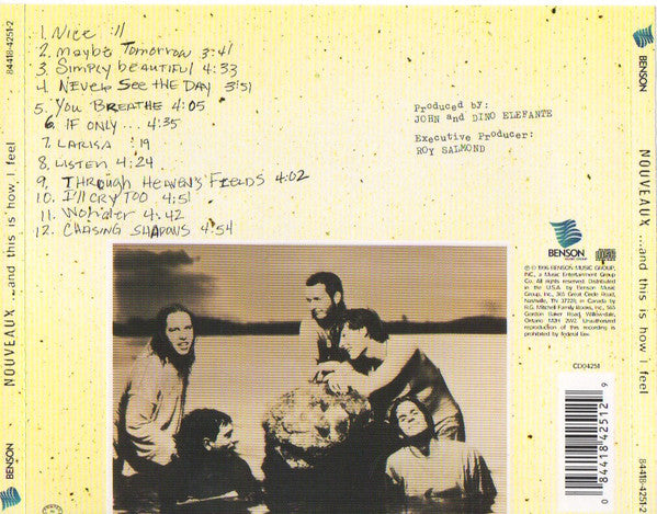 Nouveaux : And This Is How I Feel (CD, Album)