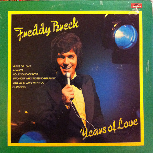Freddy Breck : Years Of Love (LP, Album)