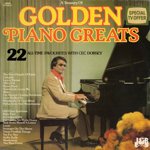 Cec Dorsey : Golden Piano Greats (LP, Album)