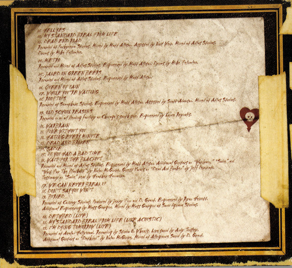 Alkaline Trio : Remains (CD, Comp, Dig + DVD-V)