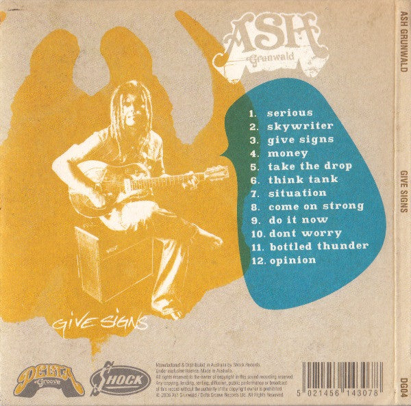 Ash Grunwald : Give Signs (CD, Album)