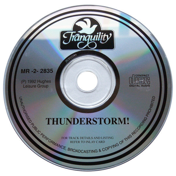 Anton Hughes (2) : Thunderstorm! (CD, Album)