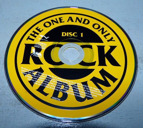 Various : The One And Only Rock Album (2xCD, Comp)