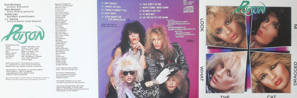 Poison (3) : Look What The Cat Dragged In (CD, Album, RE)