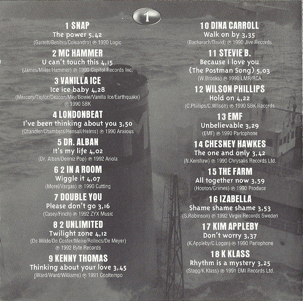 Various : 36 Hits 1990-1994 (2xCD, Comp)