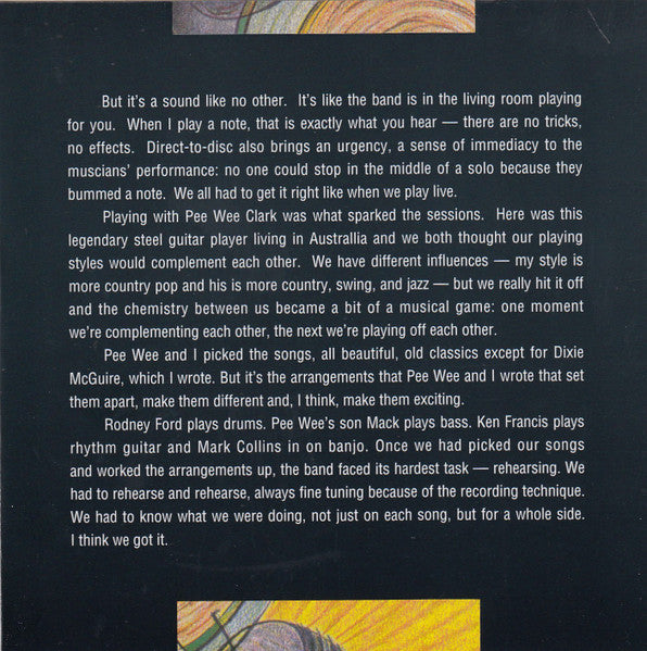 Tommy Emmanuel, Pee Wee Clark And  Friends Of Tommy Emmanuel & Pee Wee Clark : From Out Of Nowhere (CD, Album)