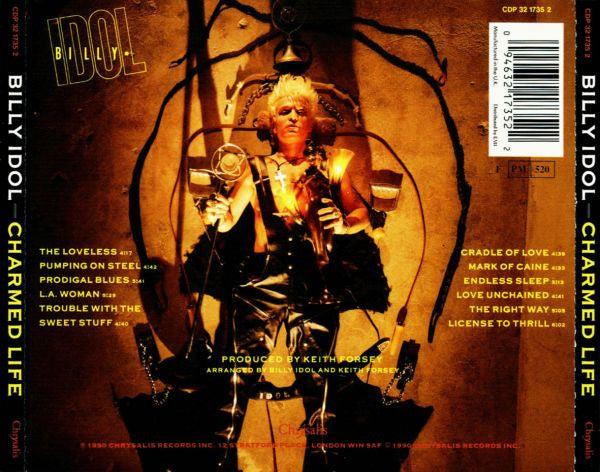 Billy Idol : Charmed Life (CD, Album)