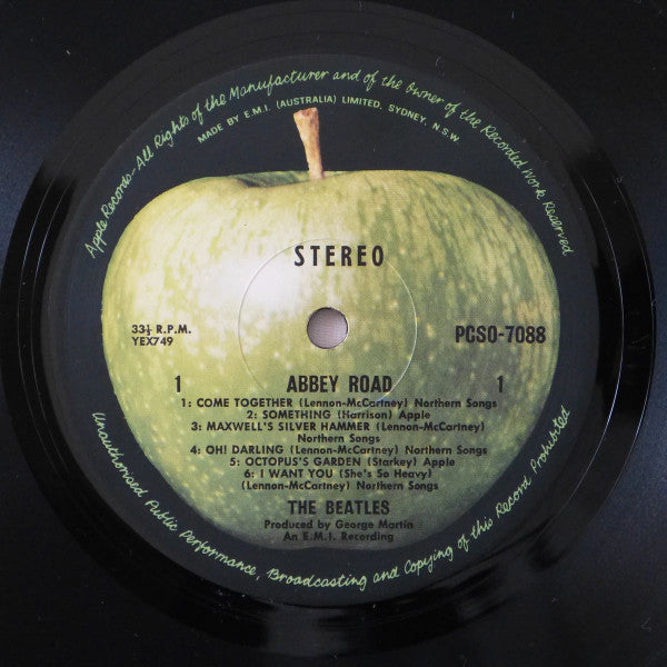 The Beatles : Abbey Road (LP, Album, RE)