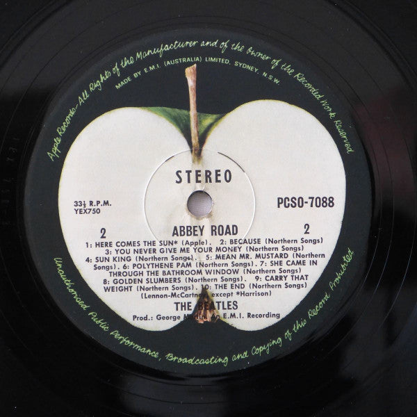 The Beatles : Abbey Road (LP, Album, RE)