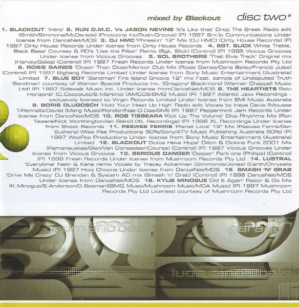 Various : Club [V] Volume One (CD, Comp + CD, Comp, Mixed)