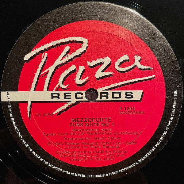 Mezzoforte : Garden Party (12")