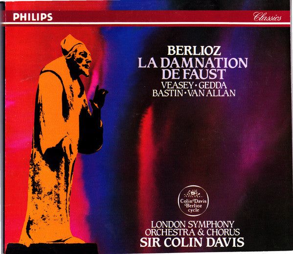 Berlioz* - Veasey*, Gedda*, Bastin*, Van Allan* / London Symphony Orchestra & Chorus*, Sir Colin Davis : La Damnation De Faust (2xCD, RE, RM + Box, Sli)