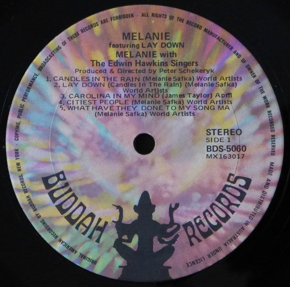 Melanie (2) : Candles In The Rain (LP, Album, RE, RP)
