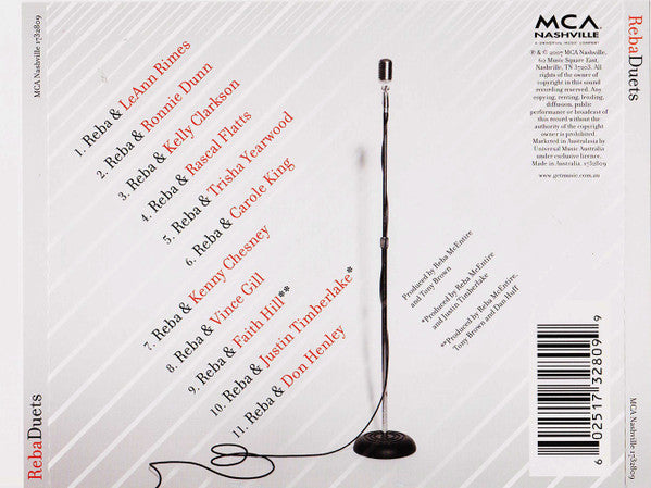 Reba* : Duets (CD, Album)