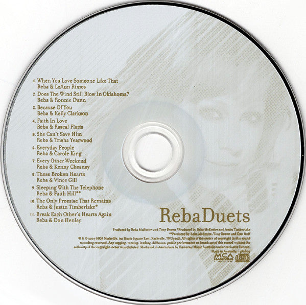 Reba* : Duets (CD, Album)
