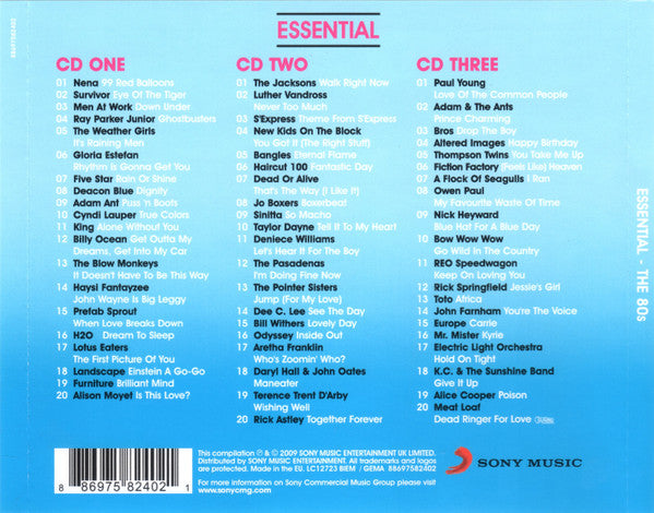 Various : Essential - The 80s (3xCD, Comp)