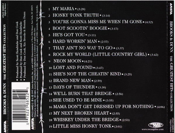 Brooks & Dunn : The Greatest Hits Collection (CD, Comp)