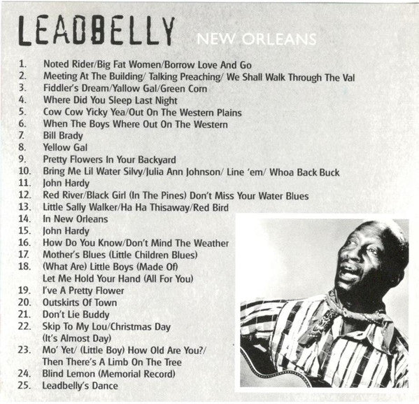 Leadbelly : New Orleans (CD, Comp)