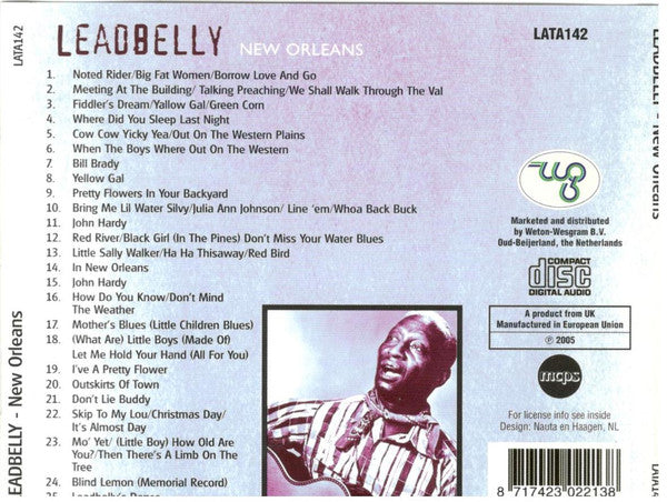 Leadbelly : New Orleans (CD, Comp)
