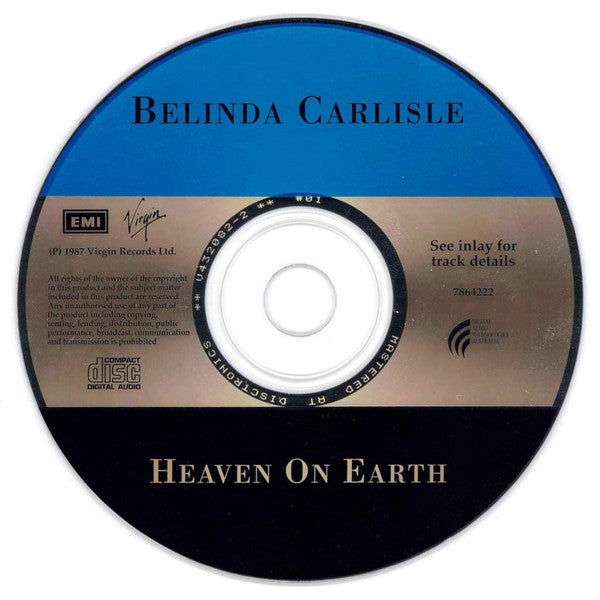Belinda Carlisle : Heaven On Earth (CD, Album)