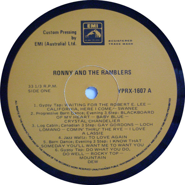 Ronny And The Ramblers : Dance-Time Favourites Vol 2 (LP, Album)