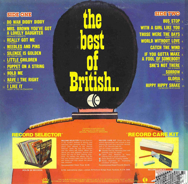Various : The Best Of British (LP, Album, Comp)