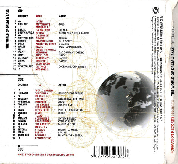 Various : The World Of Drum & Bass (2xCD, Comp + CD-ROM, Mixed)