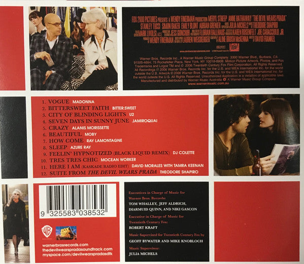 Various : Music From The Motion Picture The Devil Wears Prada (CD, Comp)