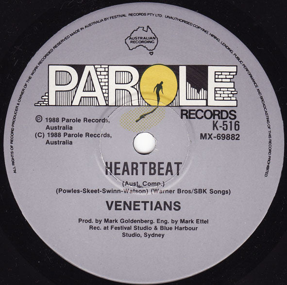 The Venetians : Bitter Tears (7", Single)
